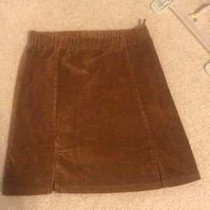 Brandy Melville Raquel Suede Mini Skirt